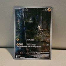 Pokémon Blitzle Illustration Rare SV04 Paradox Rift Basic 60 HP Rear Kick