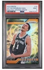 2024 Panini Prizm Fractal Orange /49 Prizm Victor Wembanyama #10 PSA 10 RC SP