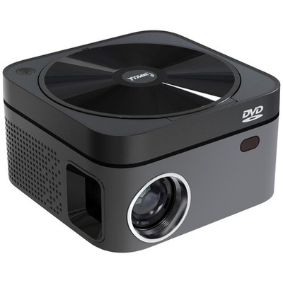 Impecca Portable Home Theater Projector with Built-in DVD, 110 ANSI Lumens, 720P