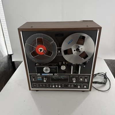 Akai X-1810 Cross-Field Reel-to-Reel Audio Tape Recorder Tested Working Clean