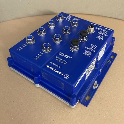 1x Hirschmann OCTOPUS 8M (GM) Managed IP67 Ethernet Switch