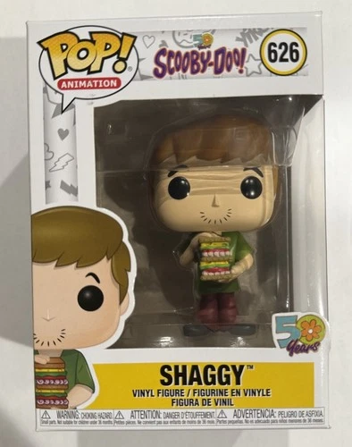 Funko Pop! Animation Scooby-Doo Shaggy #626 Vinyl Figure 50th Anniversary