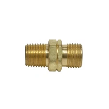 Mr. Heater F276152 Gold Solid Brass Propane Fitting 1/4 MPT x 9/16 LHPT Dia. in.