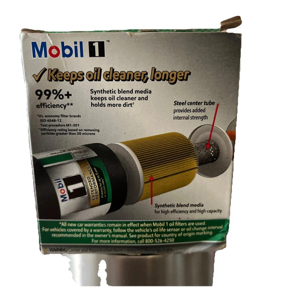 Filtro de aceite de motor Mobil 1 M1-102A Foto 4 de 4
