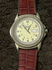 Vtg. Seiko Quartz 7N43-6320 Full Lumed New Battery Works Tested