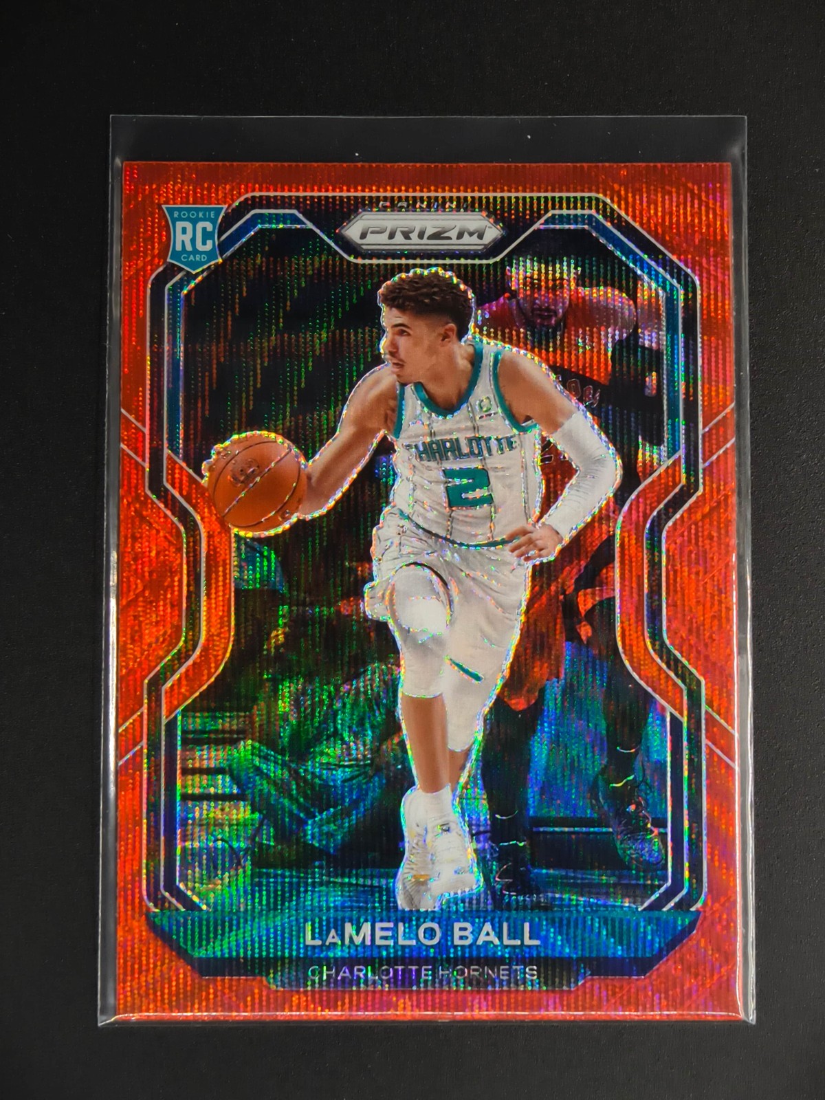 Lamelo Ball 2020-21 Panini Prizm Basketball RC Ruby Wave [3hk