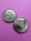 2018 P & D Kennedy Half Dollar (2) Clad Coins Circulated  Free shipping N 677