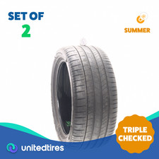 Set Of 2 Used 28540r20 Pirelli P Zero Pz4 108y - 632