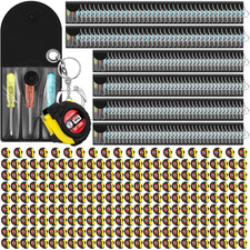 Mini Tape Measure Screwdriver Keychain Set - 264 Party Favor Packs
