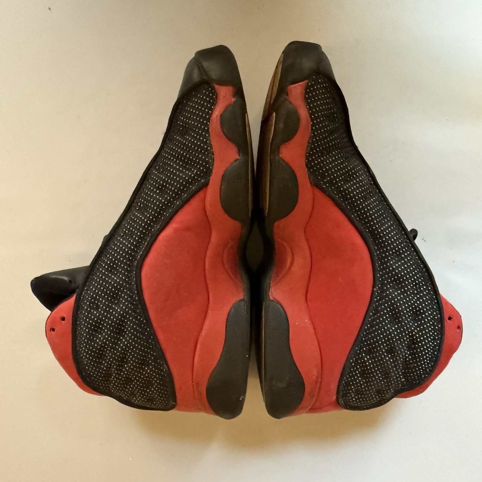 NIKE AIR JORDAN XIII 13 RETRO GS BRED 2005 NERO VERO ROSSO BG 309260-061 3Y foto 5