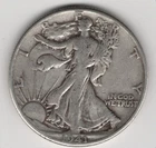 1941 P WALKING LIBERTY HALF DOLLAR 90% SILVER PHILADELPHIA .50¢ UNITED STATES