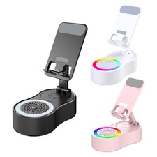 Cell Phone Stand With Speaker Wireless Speaker With Charging Function