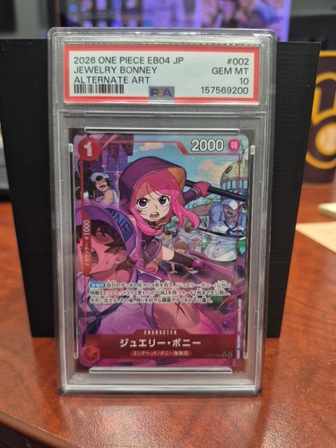 Jewelry Bonney (Alternate Art) graded PSA 10 for sale on eBay