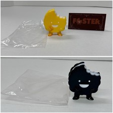 Super7 Kandy Kaiju Foster Lemon Yellow Black Sofubi Mini Vinyl Food Toy Figure