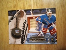 2001 Pacific Paramount Mike Richter Glove-Side Net-Fusions #13