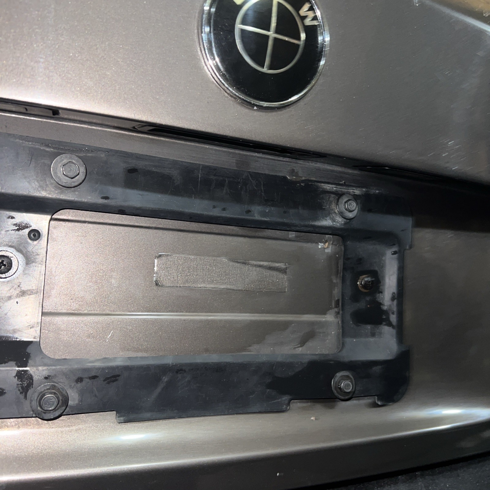 2009-2013 BMW E92 3-Series Coupe Rear Trunk Deck Lid Brown OEM