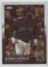2015 Topps Chrome Sepia Refractor Rusney Castillo #160 2p4