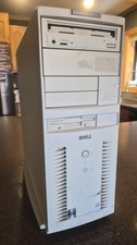 Dell Xps D233 Vintage Pentium 2 Desktop Computer With Ram Video Card And Modem