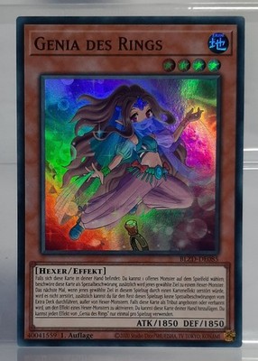YUGIOH- Genia des Rings - Super Rare/Hexer - BLZD-DE085 - Blazing Dominion DE/NM
