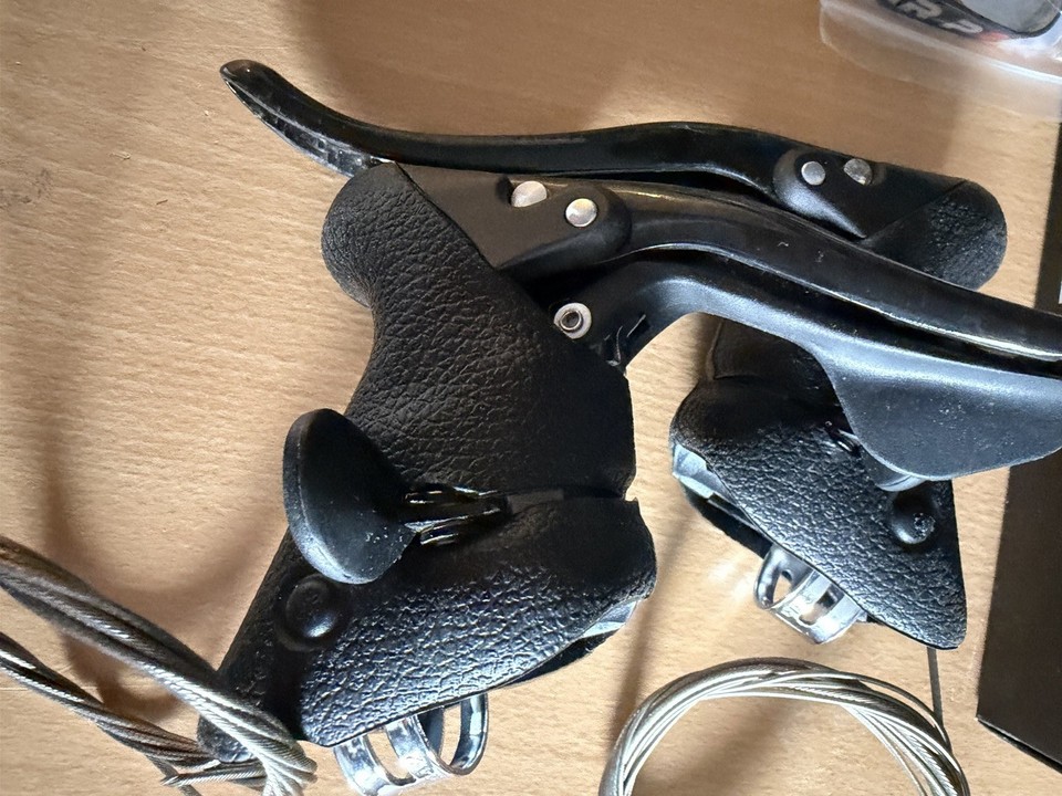Pédalier Campagnolo Record OR Vintage Triple 175mm (42-30-20) En Bon état