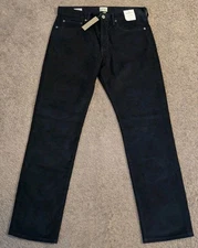 New with Tags! J.Crew 770 Stright Fit Corduroy Navy Blue Pants G7137 Men's 32x30