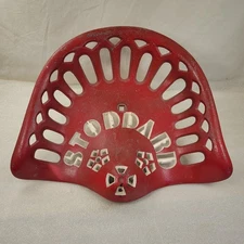 Antique Cast Iron Stoddard ( Type 2 ~ S90 ) Farm Implement Tractor Seat 