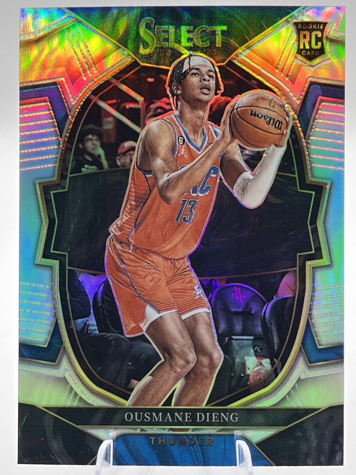 2022-23 Panini Select - Concourse Ousmane Dieng #76 Silver Prizm (RC)