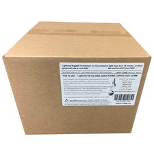 Lightning Nuggets Fire Starters AN170 Tan 2x2x1.25 Fireplace Camper Camping