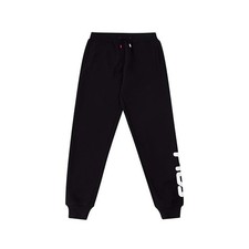 NWT Fila Boys Fleece Athletic Stretch Jogger Sweatpants Black Large Big Kid 
