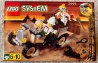 Vintage LEGO Adventurers set 2995 - Adventuters Car & Skeleton; New In Box