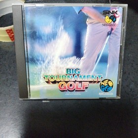 NEOGEO  CD CDZ  Big Tournament Golf - neo turf masters SNK NEO GEO SPINE CARD