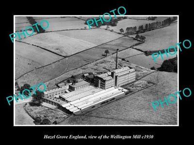 Hazel Grove England The Wellington Mill c1930 Old Large Historic Photo