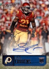 2016 Panini Prestige Football Cards - Print Runs Added for Draft Day Signatures 15