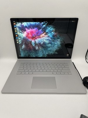 Microsoft Surface Book 2 15'' i7-8650U 16GB 512GB SSD Ubuntu LTS 24.04