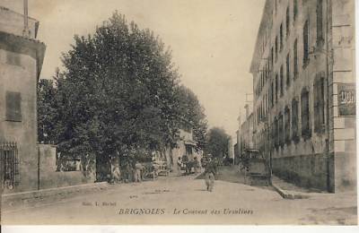 Old postcard BRIGNOLES VAR LE CONVENT DES URSULINES