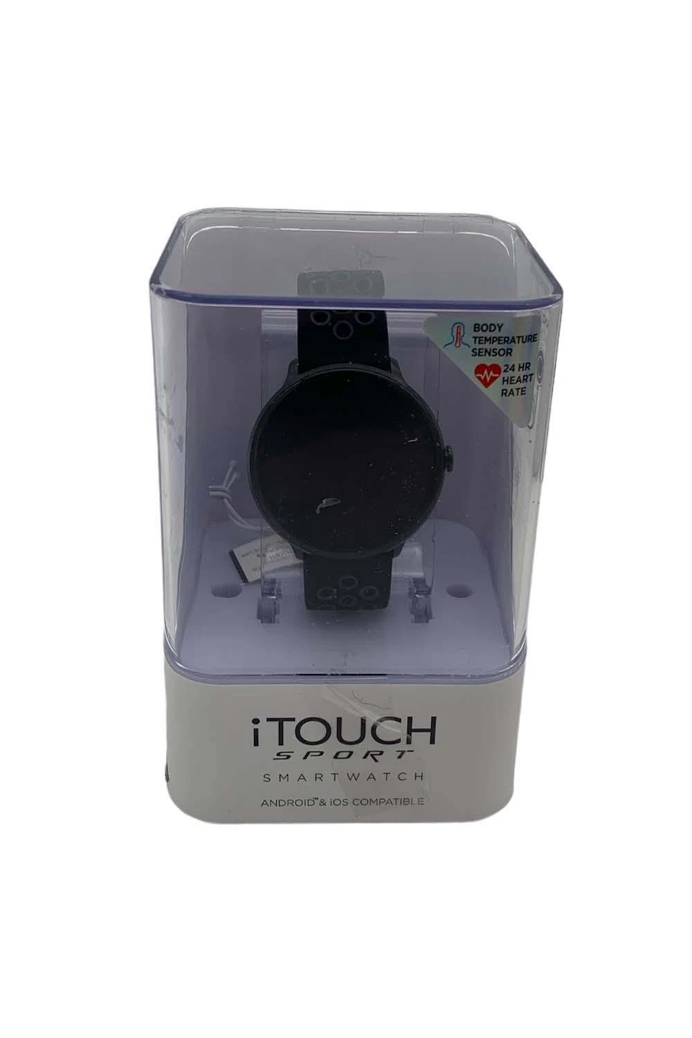 iTouch Sport 3 Fitness Smartwatch with Perforated Strap