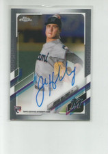 2021 TOPPS CHROME ROOKIE AUTOGRAPHS #RAJHO JORDAN HOLLOWAY   E110