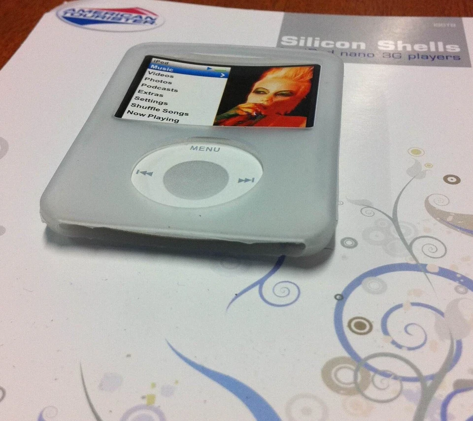 American Tourister Silicone Case for iPod Nano 3rd Gen MP3 Player – Clear - Image 3 of 4