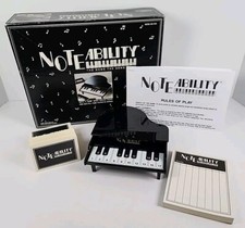 Noteability Musical Game by Tiger Games Vintage 1990 Piano Tested & Working
