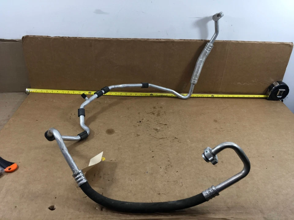 2013 Volkswagen Beetle 2.5L AC Refrigerant Line Hose 5C0820743A OEM . - Image 3 of 4