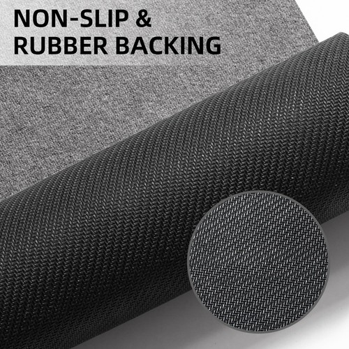 Super Absorbent Bath Mat Rug Quick Dry Non-Slip Shower Rug, Grey, 24"x16" - Picture 7 of 9