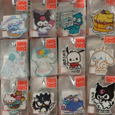 Sanrio B-Seite Etikett Aufkleber Japan Anime Wasserdicht Zimt Hello Kitty kawii