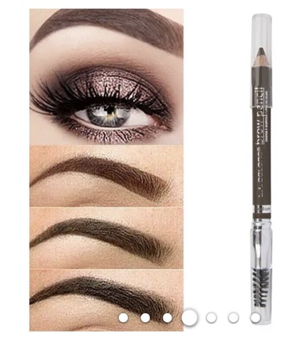 L.A. Colors Brow Pencil EyeBrow Pencil Define & Fills C68635 (Black) - Picture 2 of 3
