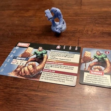 Marvel Zombies Board Game CMON Kickstarter Figure Sandman With Cards