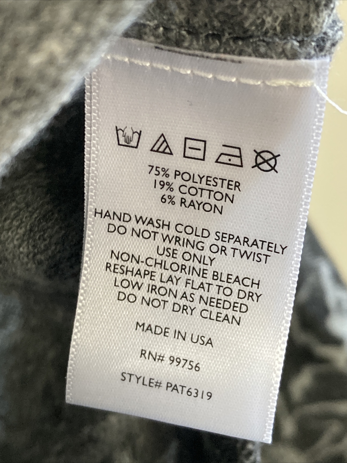 Painted Threads Womens Pullover Sweater Gray Flor… - image 4