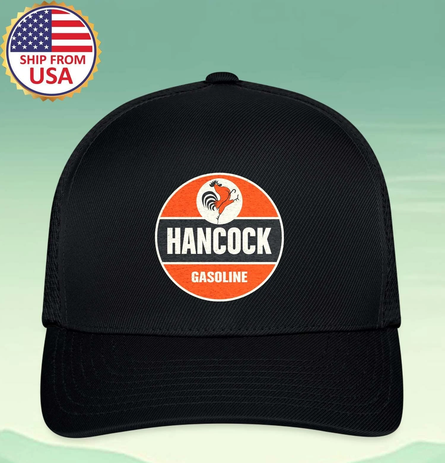 Hancock Gasoline Hat Baseball Cap Size S/M & L/XL