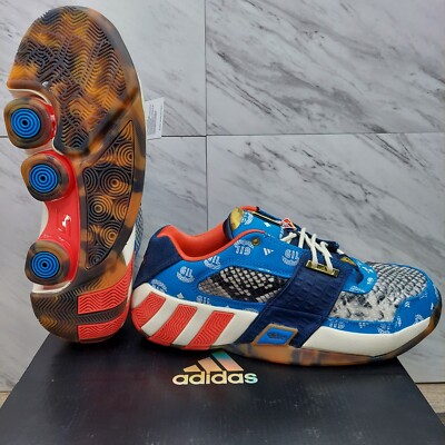 Adidas Agent Gil Restomod Red White Blue USA Basketball Shoes GY6483 Mens Size 9