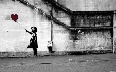 Banksy Graffiti Wall Art Printed Canvas Stretched Over A Solid Pine Frame 