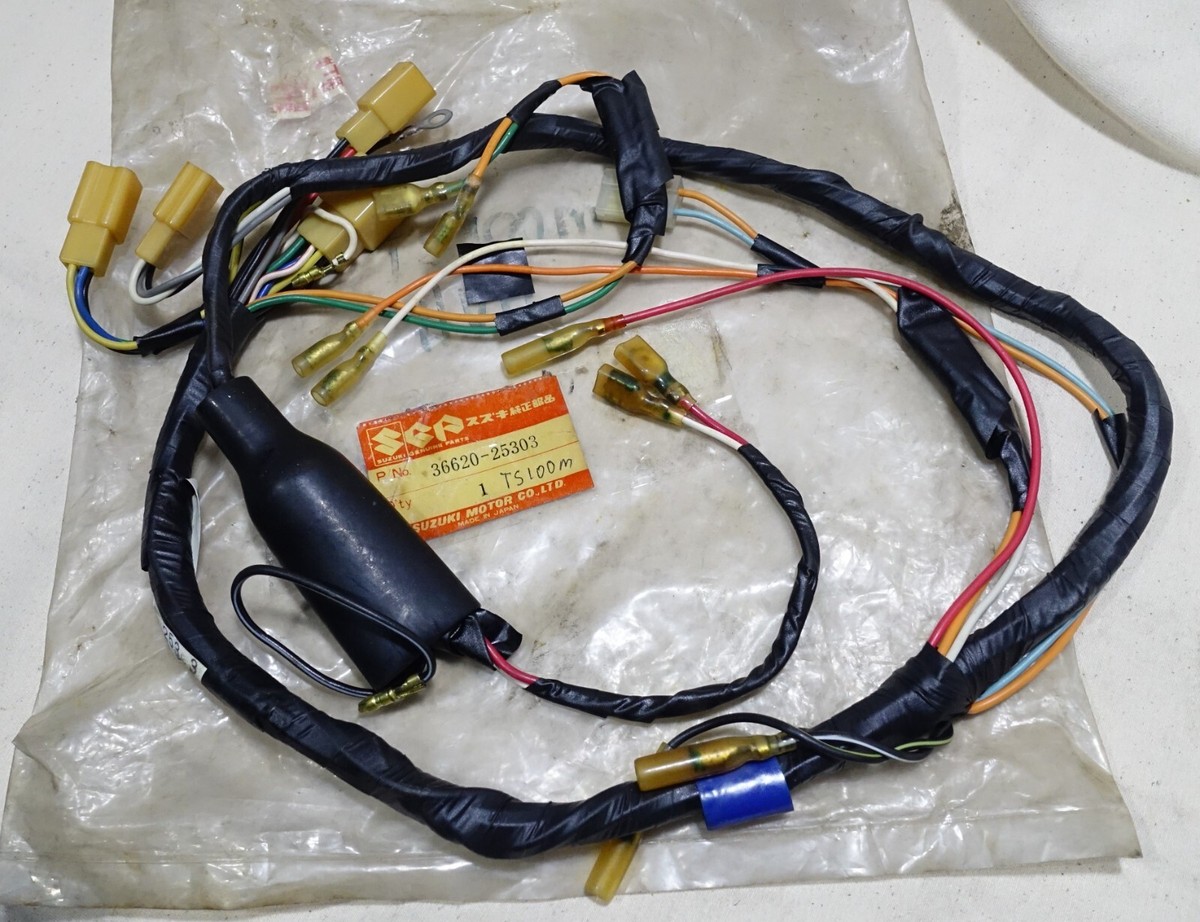SUZUKI TC100 TS100 WIRNG HARNESS NOS 36620-25303 | eBay