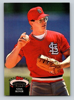 Stan Royer 1992 Stadium Club #286 St. Louis Cardinals